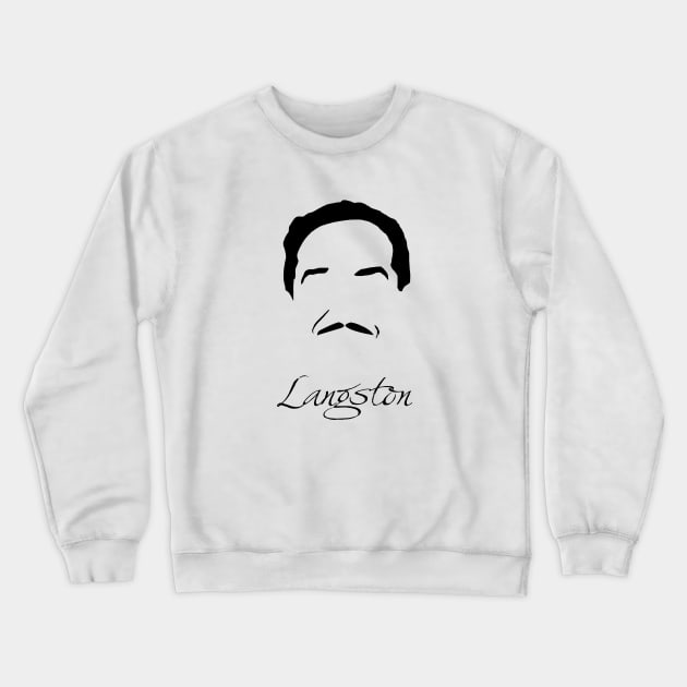 Langston Hughes Crewneck Sweatshirt by PoetandChef